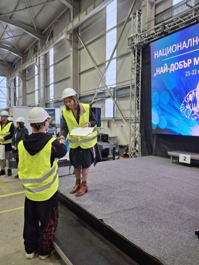 Участие на Националното състезание " Най - добър млад заварчик" 4