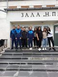 Участие на  учениците от ПТГ "Васил Левски" в междуучилищното състезание по армрестлинг - ПТГ Васил Левски - Горна Оряховица