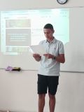 "Върви, народе възродени" прозвуча точно в 11 часа в ПТГ "Васил Левски" - ПТГ Васил Левски - Горна Оряховица