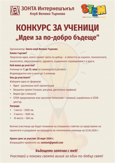  Конкурс "Идеи за по-добро бъдеще" 1