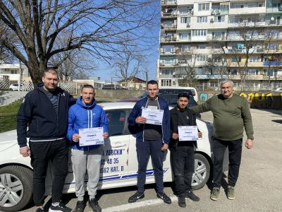 Участие на ПТГ "Васил Левски" на състезанието "Най-добър млад автомонтьор и водач на МПС" 2