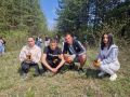 Зялесяване на фиданки черен бор в района на хижа "Божур" - ПТГ Васил Левски - Горна Оряховица