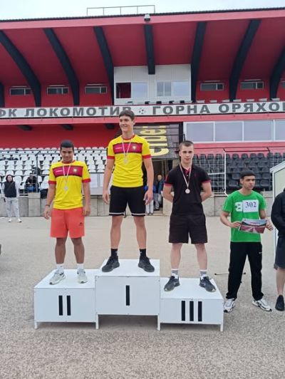 Два бронзови медала за учениците от ПТГ "Васил Левски" на Общинския турнир по лека атлетика  за купата на Горна Оряховица 3