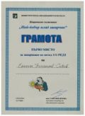 Златен медал от национално състезание "Най-добър заварчик" - София 2018г - ПТГ Васил Левски - Горна Оряховица
