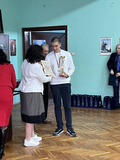 "Най - добър техник в машиностроенето" 2026 - ПТГ Васил Левски - Горна Оряховица