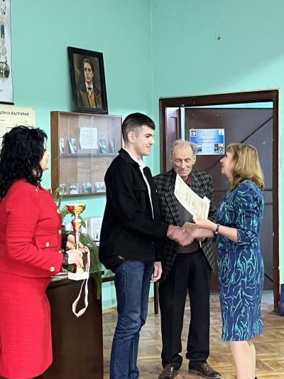 "Най - добър техник в машиностроенето" - ПТГ Васил Левски - Горна Оряховица